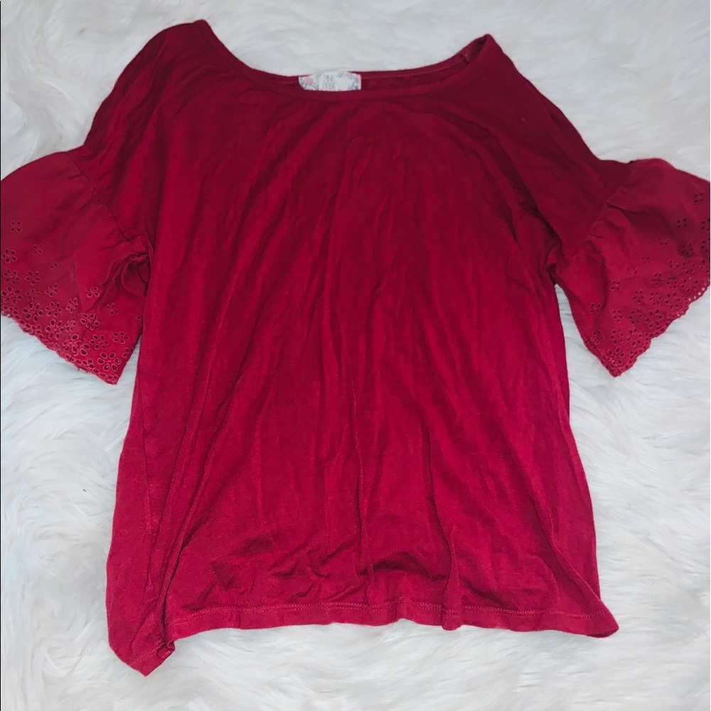 Rose Flare Top
